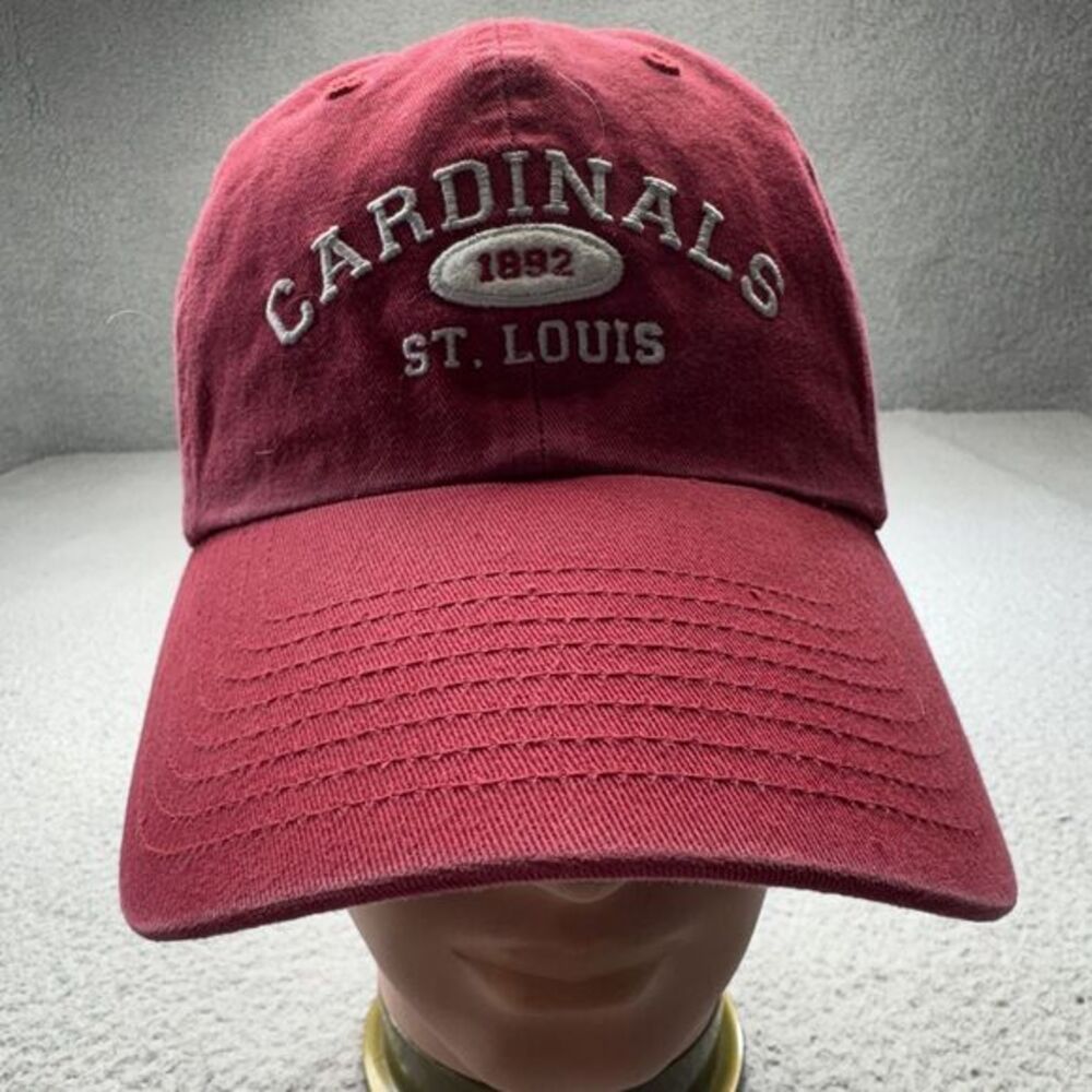 St. Louis‎ Cardinals Hat Cap Strap Back Script MLB Baseball Throwback Mens 1892